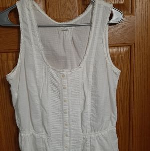Aeropostale size large white light weight top